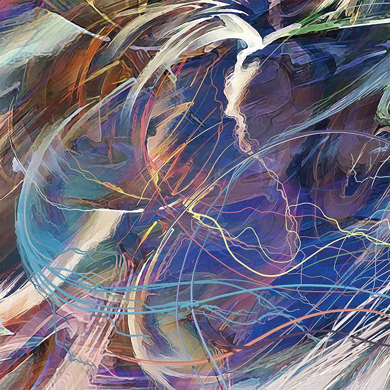 Supernova 211: Abstract Mindfulness Art for Space Travelers