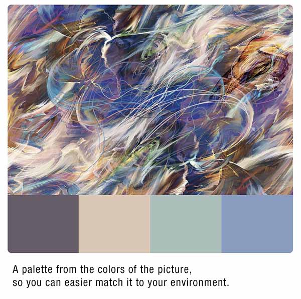 Supernova 211: Abstract Mindfulness Art for Space Travelers
