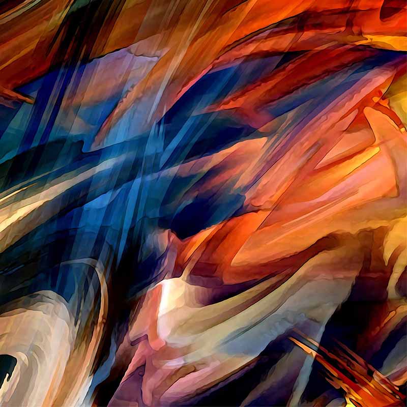 Swirling flames