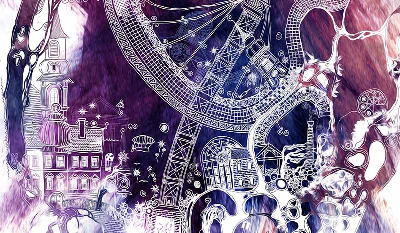 Tiny World - Budapest - Purple