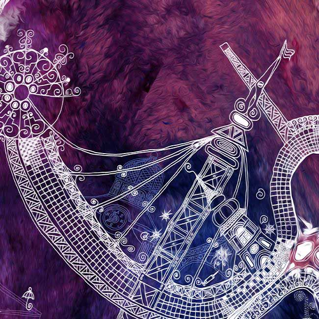 Tiny World - Budapest - Purple