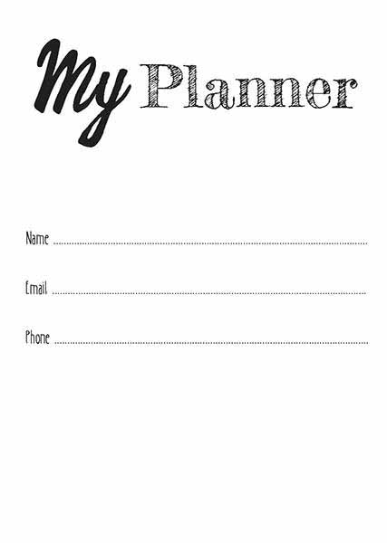 Mein Planer - Kein Jahr, nur Monate und Wochen