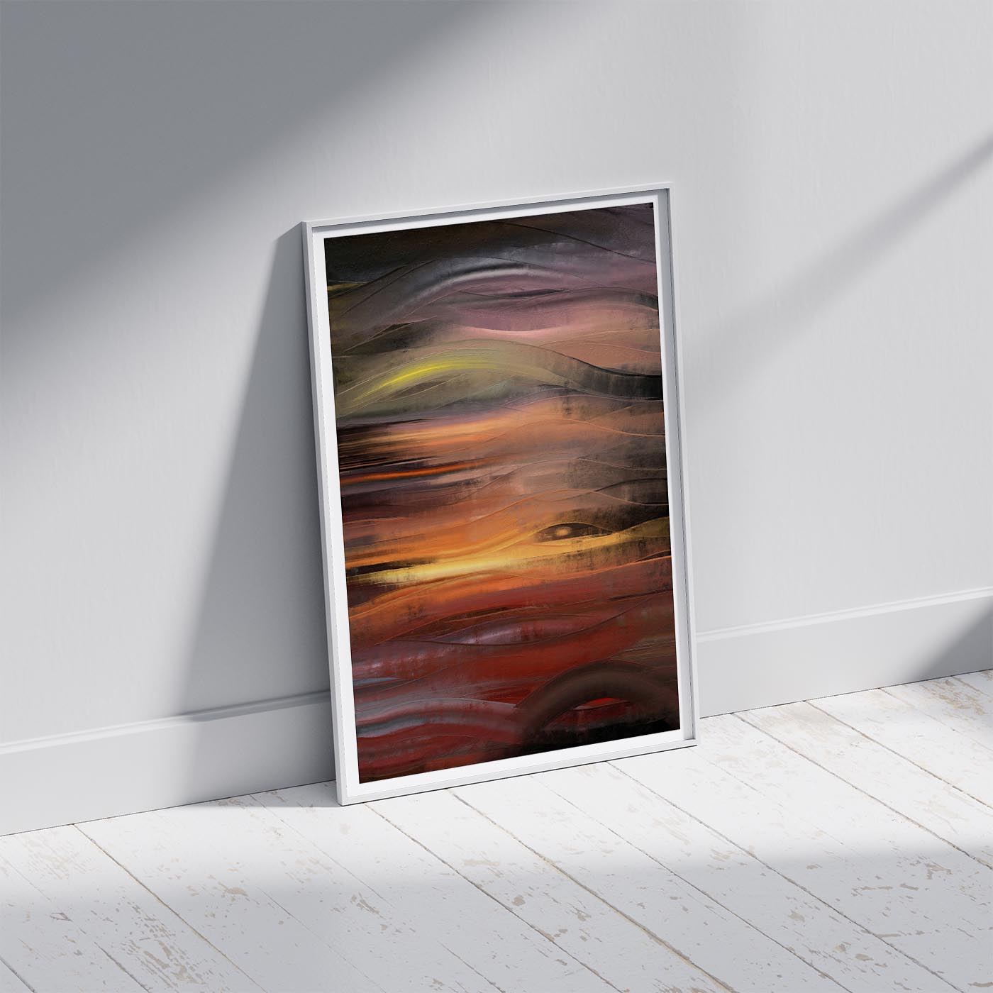 Sunset on Venus - Abstract Art Print