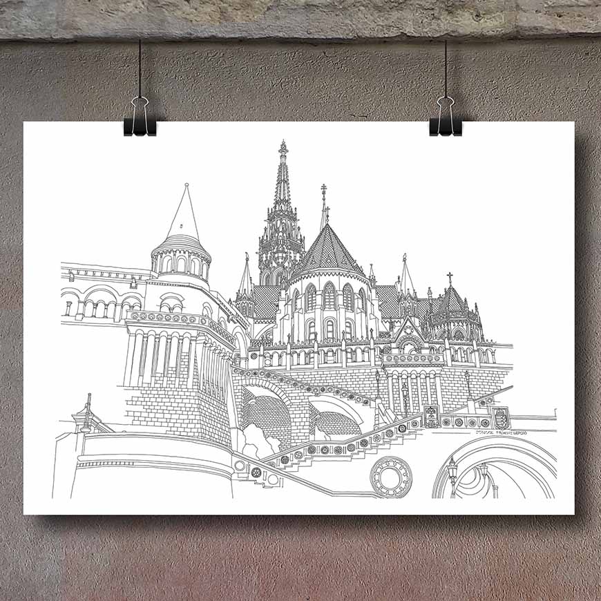 Matthias Church, Fisherman's Bastion, Budapest